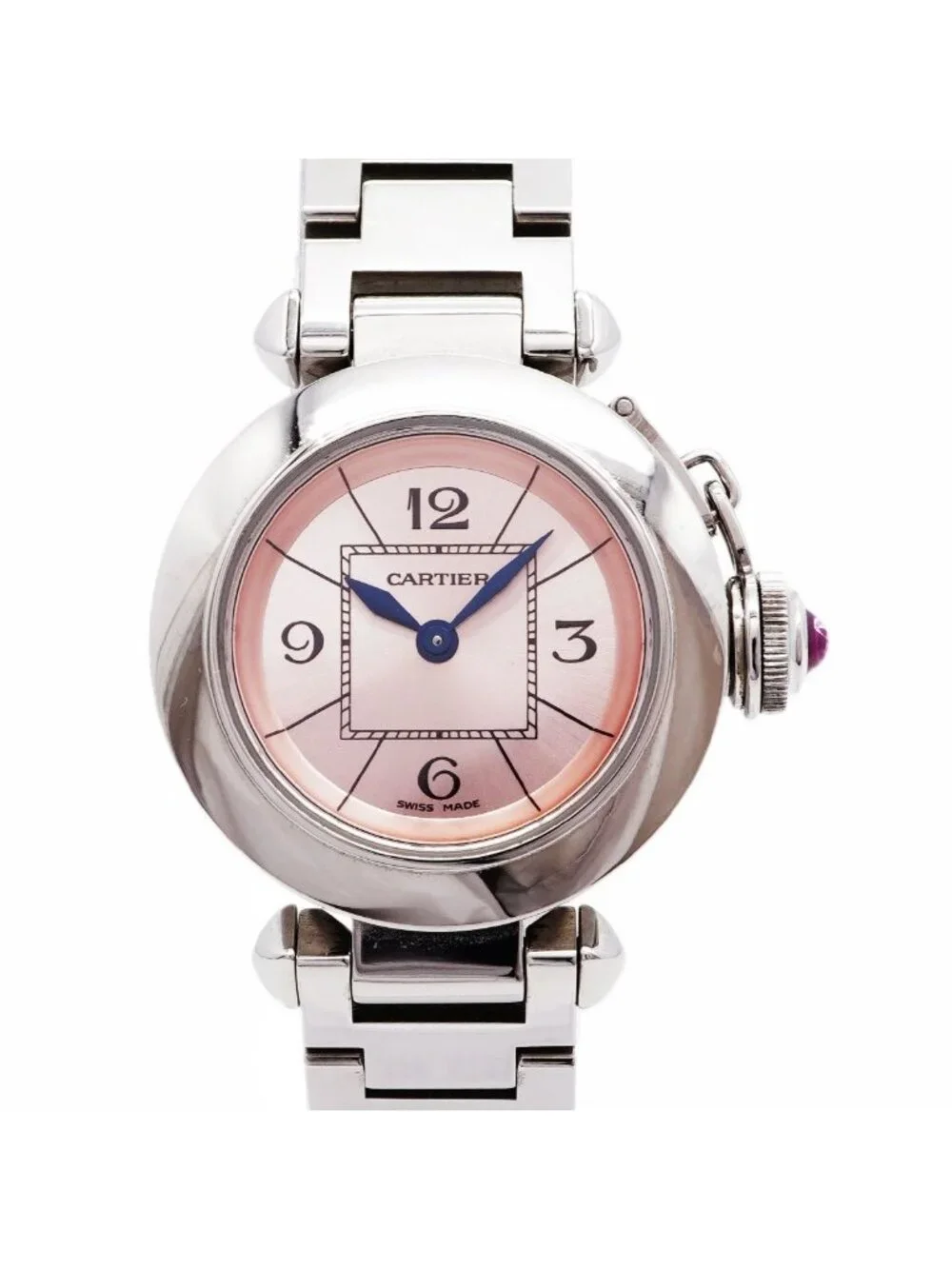 Cartier Miss Pasha Pink Dial Watch